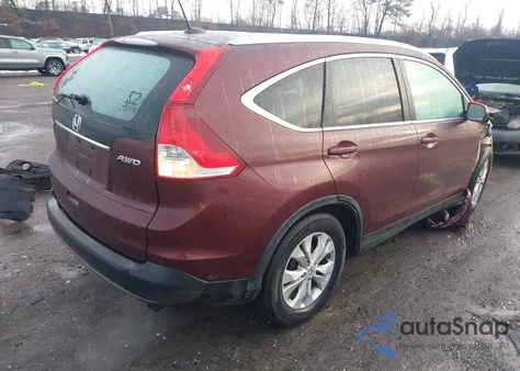 2013 Honda Cr-V Ex-L из США, поврежденный, VIN 5J6RM4H70DL076076